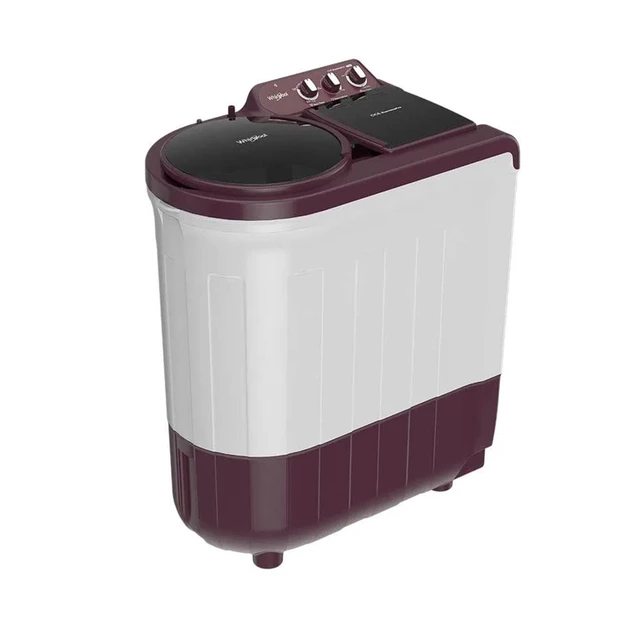 Whirlpool 7 KG 5 Star, 30271 Supersoak Technology Semi Automatic Top Load Washing Machine (ACE 7.0 SUPREME PRO) Wine