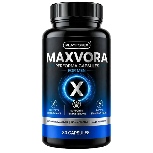 PLAYFOREX® Maxvora Performa Capsules for Men – 30 Capsules