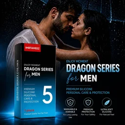 IMBTAMEEZ Dragon Series Premium Silicone Personal Care & Protection for Men – 5 inch pack of 1