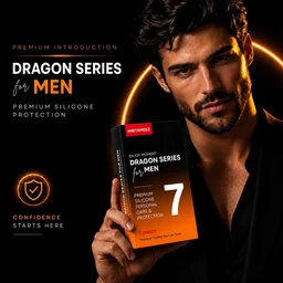IMBTAMEEZ Dragon Series Premium Silicone Personal Care & Protection for Men – 7 inch pack of 1 