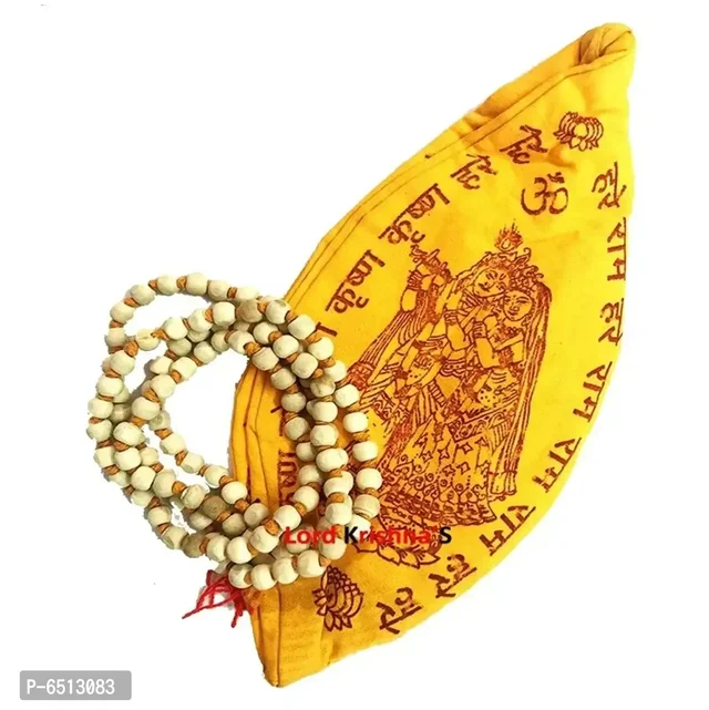 combo of chanting potli with tulsi jap mala pack of