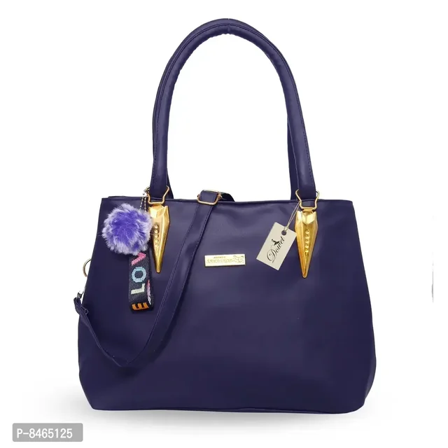 Elegant Blue PU Bags & Purses For Women