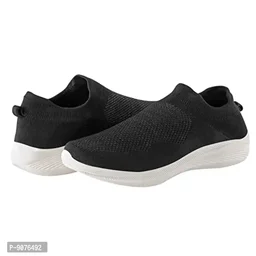 Enjoy Men Shoe Mesh Lightweight Slip On Walking and Running Casual Gym Shoes Sneakers