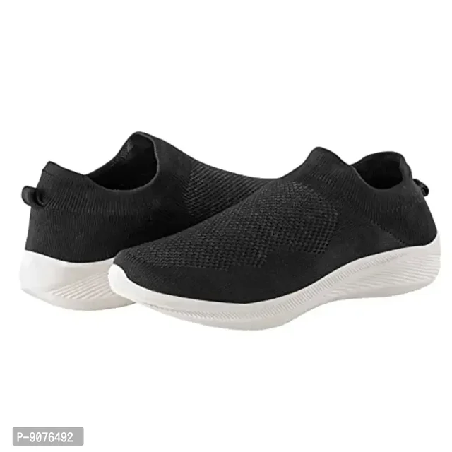 Enjoy Men Shoe Mesh Lightweight Slip On Walking and Running Casual Gym Shoes Sneakers