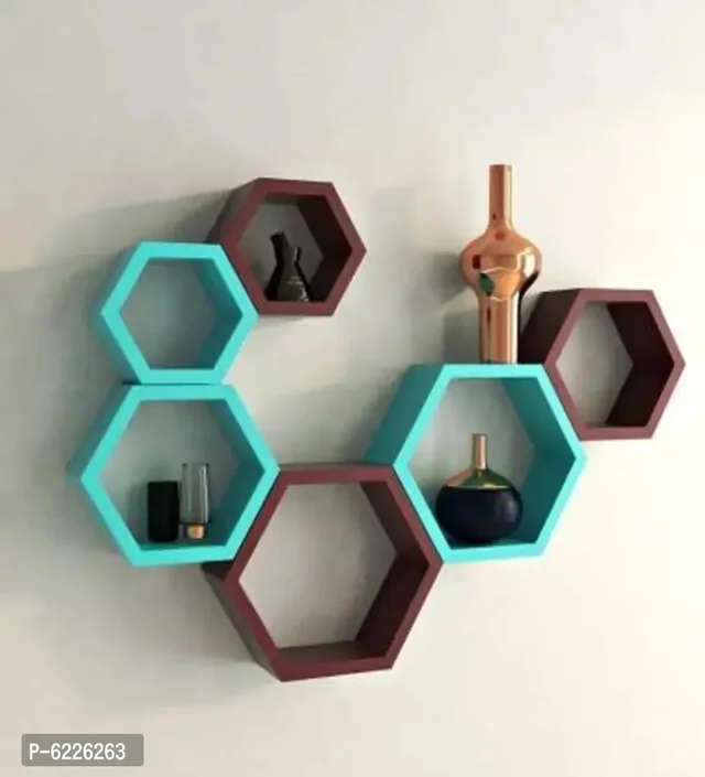 Fancy Wooden Wall Shelves for Home D&eacute;cor