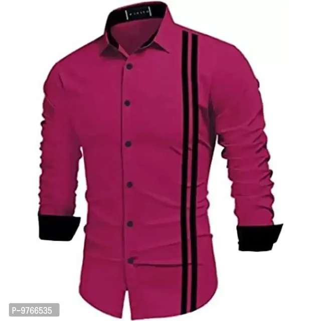 FINIVO FASHION Men Cotton Casual Shirt