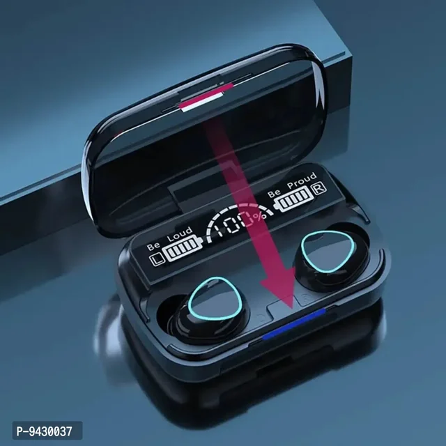 M10 Wireless Earbuds Touch Sensor And LED Display With 3500 MAH Power Mode Airdots Features: Sports & Fitness Color: Black Type: Headphones Design Type: In-ear Connectivity Technology: Blluethooth Wireless Microphone: With MicrophoneLength: 1.0 (in mm)Within 6-8 business days However, to find out an actual date of delivery, please enter your pin code.