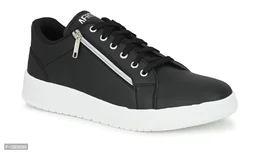 Men Black Colourblocked Sneakers