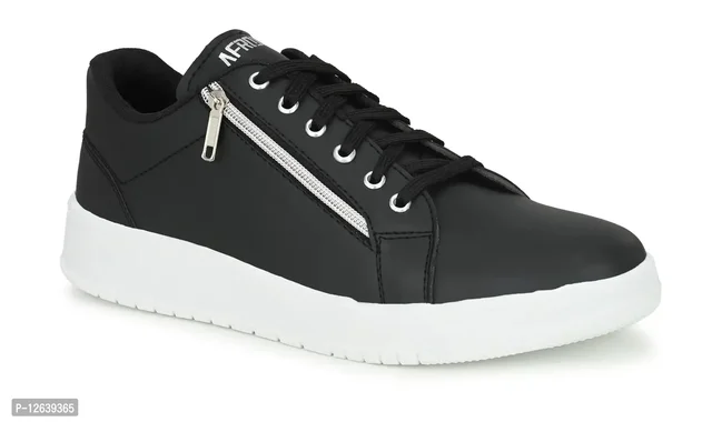 Men Black Colourblocked Sneakers