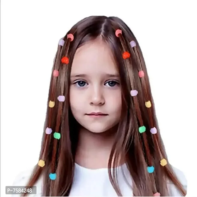 Multicolor small hair beads 50 pcs only 50