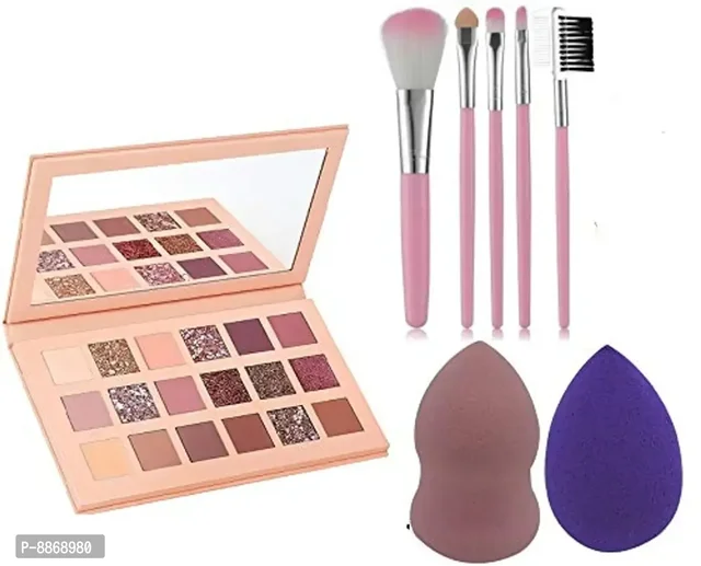 Nude Eye Shadow Palette with 5pc brush nd