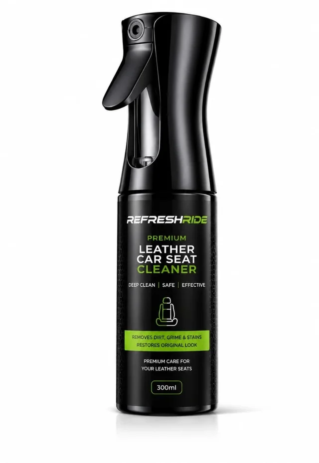 RefreshRide Leather Car Seat Cleaner Spray 300ml | Deep Clean