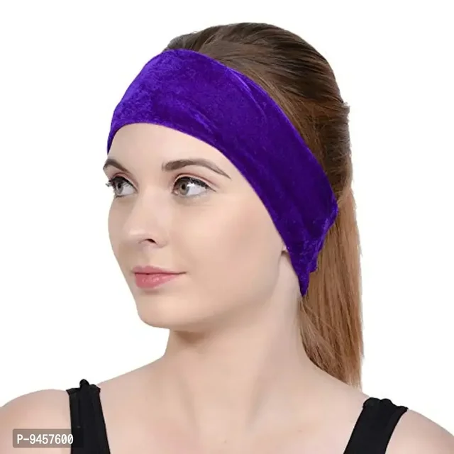 Soft Velvet Fabric headband - Ideal for Running,