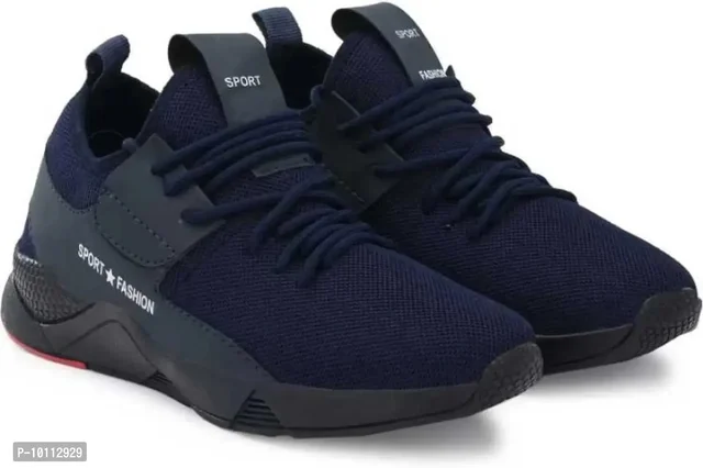Stylish Fancy Canvas Sports Walking Shoes For Men