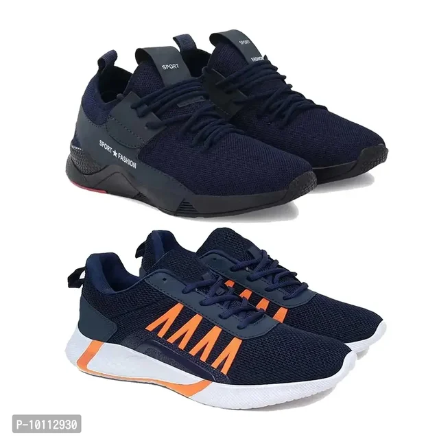 Stylish Fancy Canvas Sports Walking Shoes For Men