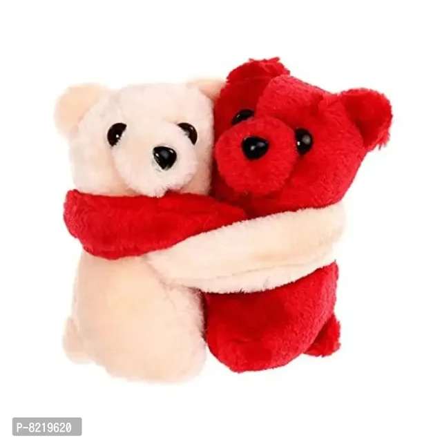Tickles Red and Cream Teddy Stuffed Soft Plush