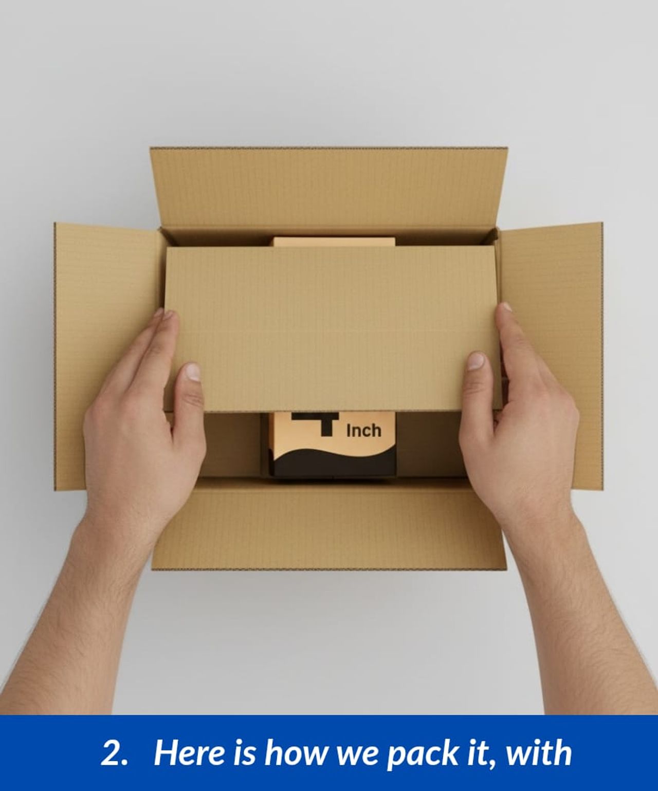 Securely packing your order