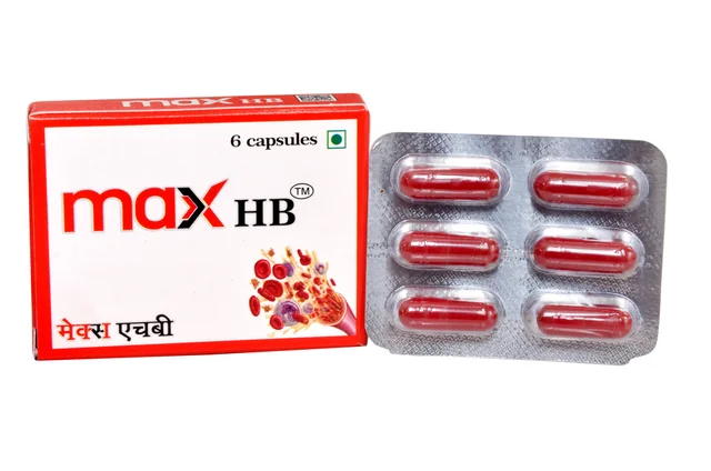 Max HB Capsules - 2X6 Capsules