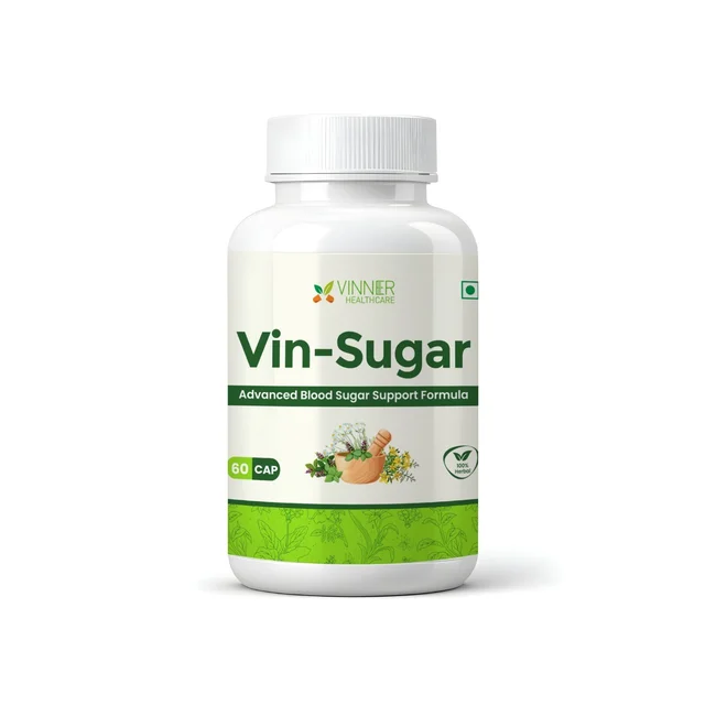 Vin-Sugar Capsules β Natural Support for Daily Sugar Wellness - 60-Day Pack