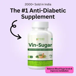 Vin-Sugar Capsules β Natural Support for Daily Sugar Wellness - 60-Day Pack