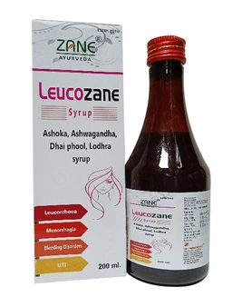 Leucozane Syrup – Ayurvedic Tonic for White Discharge & Female Reproductive Health