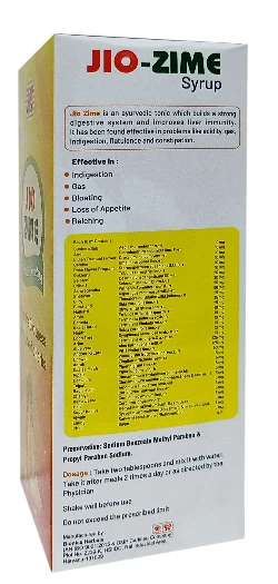 Jio Zime – Ayurvedic Liver & Digestive Enzyme Tonic