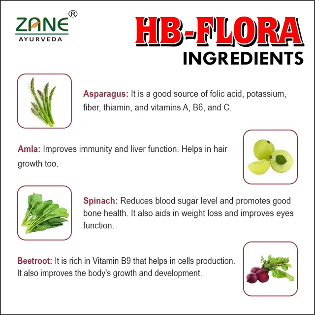 HB Flora Syrup – Ayurvedic Iron & Blood Building Tonic