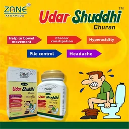 ZANE AYURVEDA Zane Ayurveda Udar Shuddhi Churan - Ayurvedic Medicine for Stomach Cleanse, Constipation & Digestion