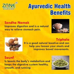 ZANE AYURVEDA Zane Ayurveda Udar Shuddhi Churan - Ayurvedic Medicine for Stomach Cleanse, Constipation & Digestion