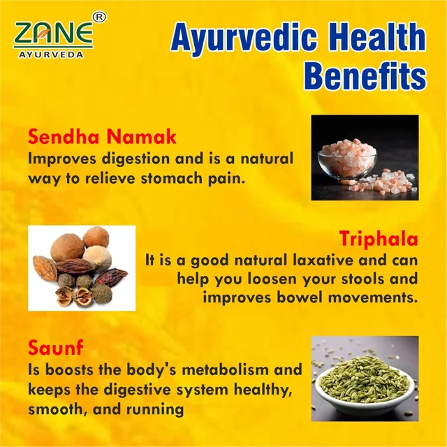 ZANE AYURVEDA Zane Ayurveda Udar Shuddhi Churan - Ayurvedic Medicine for Stomach Cleanse, Constipation & Digestion