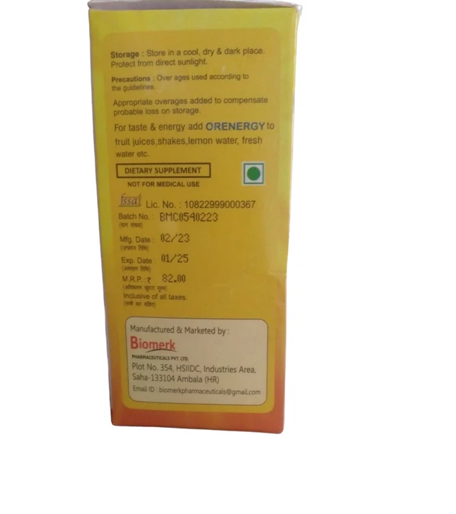 ORENERGY Energy Drink – Instant Power & Hydration Booster