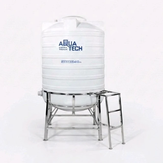 Aquatech Pristine 4 layer Self Cleaning Water Tank 1000 ltr with 2.5 Feet SS Stand