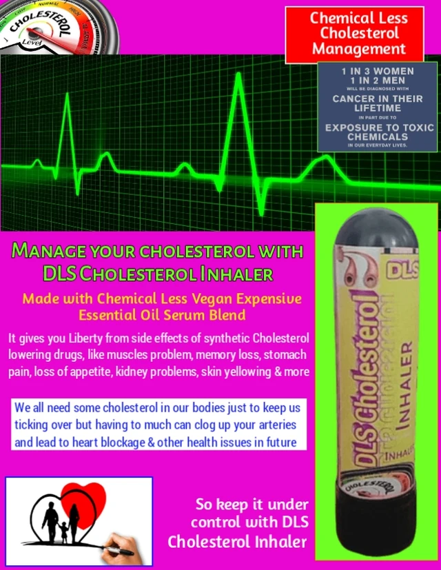 DLS Cholesterol Inhaler