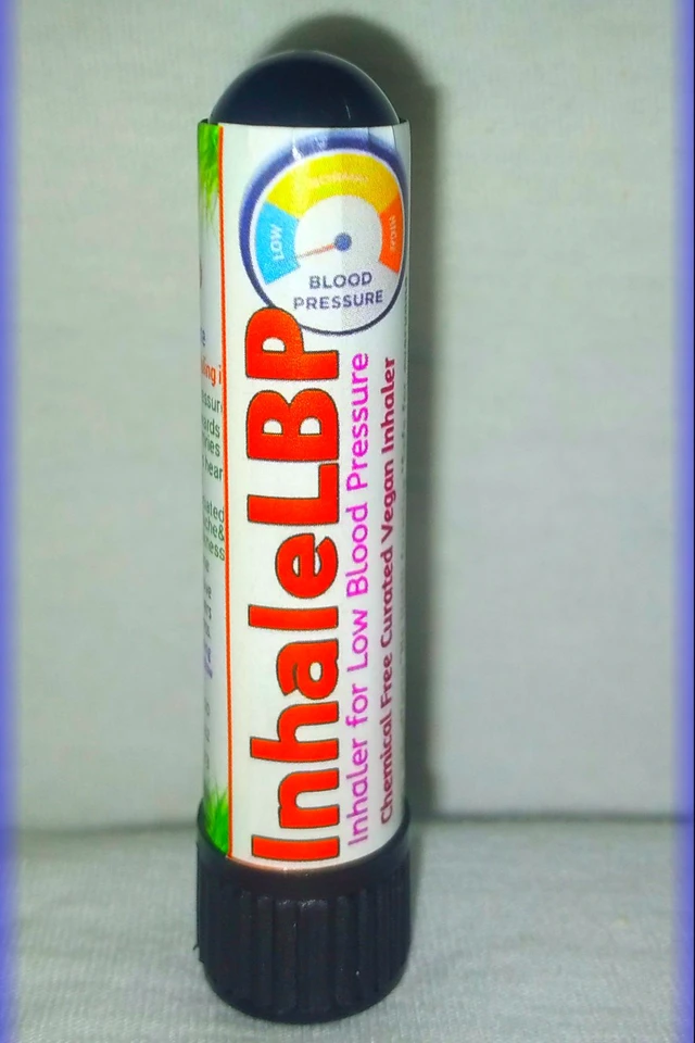 DLS InhaleLBP: Chemical Free Inhaler For Low Blood Pressure