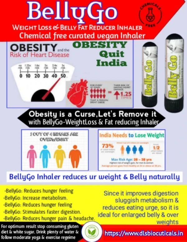 BellyGo: Weight Loss and Belly Fat Reducer Inhaler