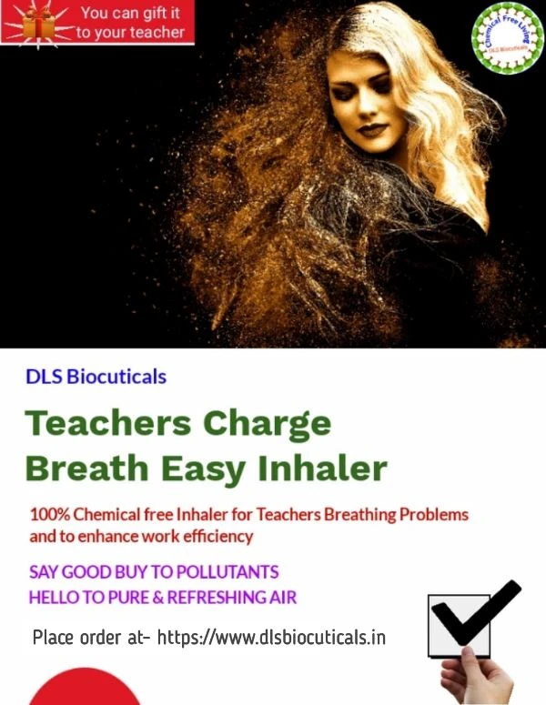 Teachers Charge-Easy Breath Inhaler