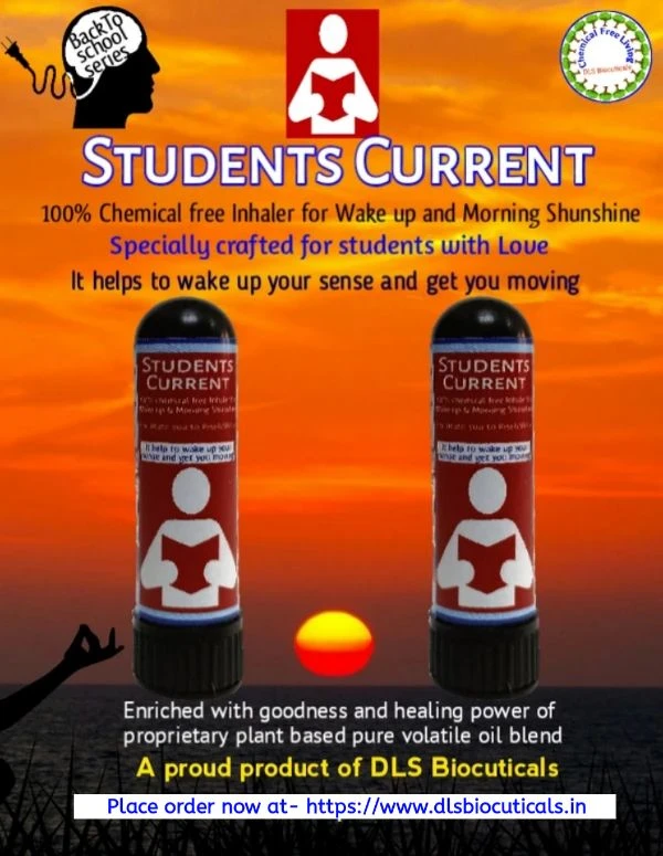 Students Current: Inhaler For Wake Up and Morning Shunshine