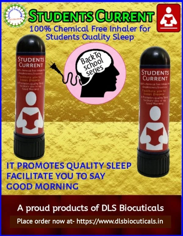 Students Current: Inhaler For Quality Sleep