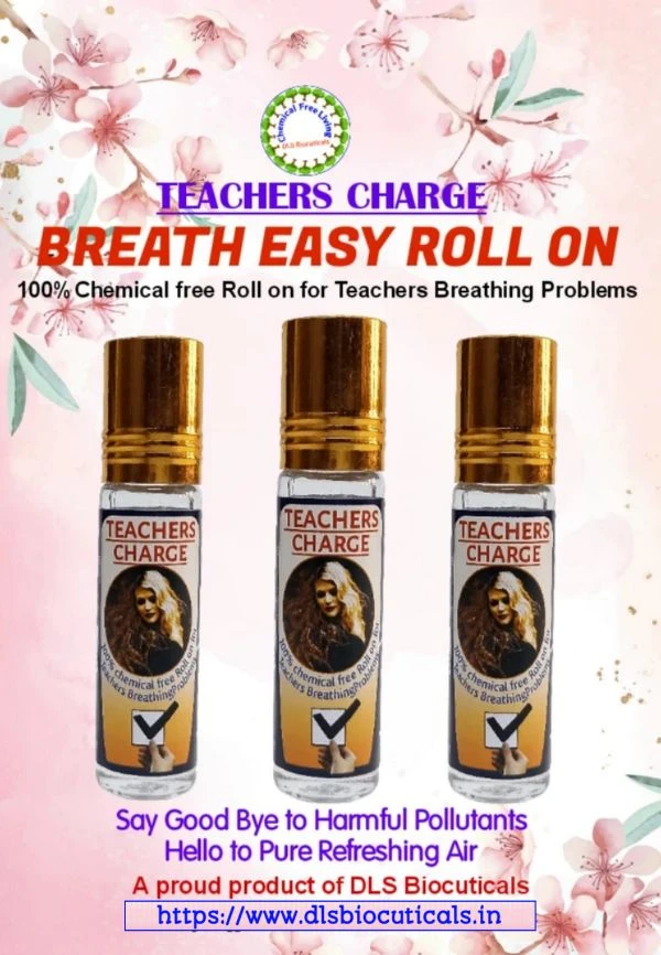 Teachers Charge: Breath Easy Roll On