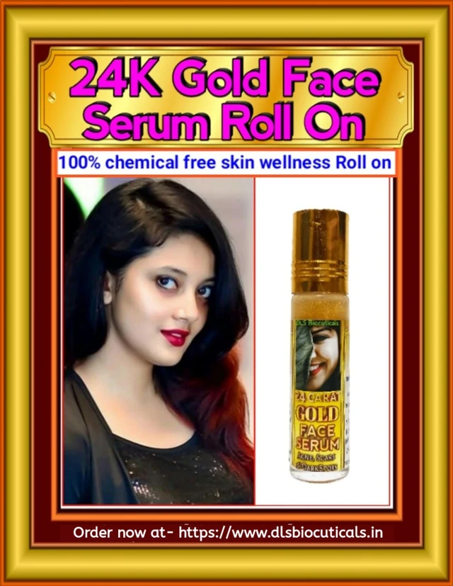 24K Gold Face Serum Roll On