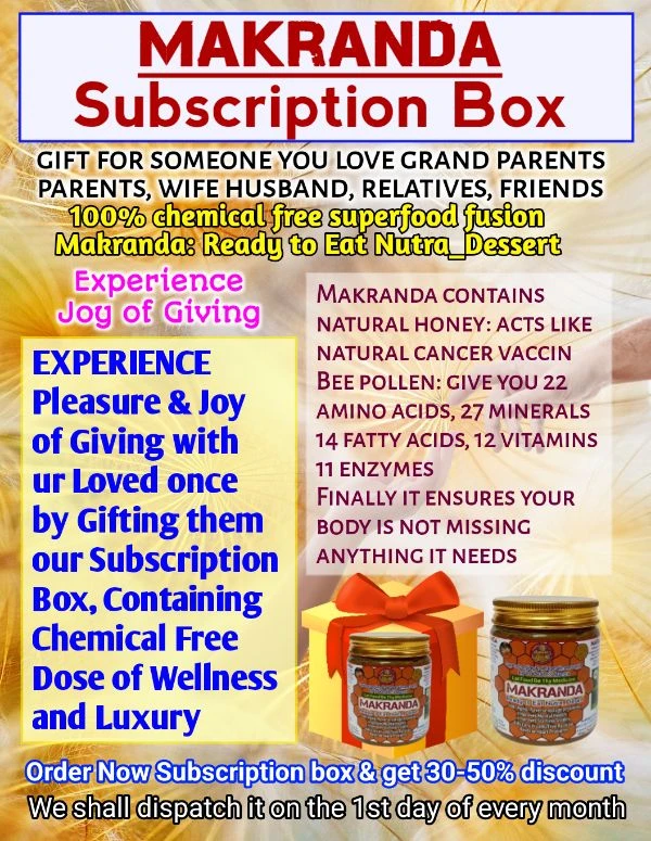 MAKRANDA Subscription Box: Ready To Eat Nutra_Dessert