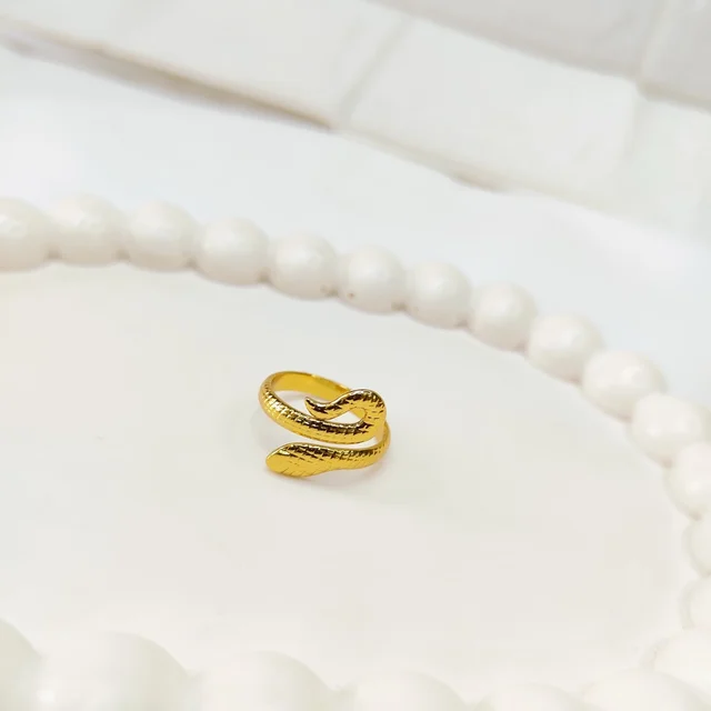 Anti Tarnish Gold Plate Ring 