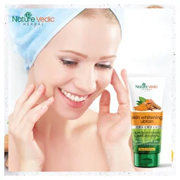 Nature Vedic Skin Whitening Ubtan Face wash For Skin Brightening & Lightening FaceWash - 120 ml