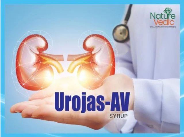 Nature vedic Nature Vedic Urojas - AV Syrup Ayurvedic Formula for Urinary Stones & Infections - 400 ml