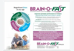 Nature Vedic Brain O Fast- Brain Booster Ayurvedic Syrup With Brahmi, Shankhpushpi And Jyotishmahi - 400 ml