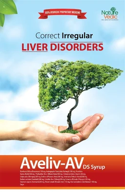 Nature Vedic Aveliv-AV Capsule |Ayurvedic liver Detoxer, Improve Digestion, Improve Alcoholic Liver Disorder