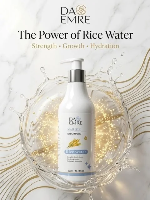 DA EMRE KARICE SHAMPOO 300ml for Hair Strengthen & Growth Booster, Hair Damage Control, Hydrating & Nourishing