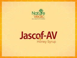Nature Vedic Jascof AV Honey Cough Syrup For All type of Cold & Cough 300ml - 300ml