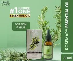 DA EMRE ROSEMARY ESSENTIAL OIL 30ml for HAIR & SKIN and Aromatherapy
