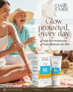DA EMRE KARICE SPF 50 PA+++ UVA+ UVB Anti-Ageing, Brightening, UV Protection
